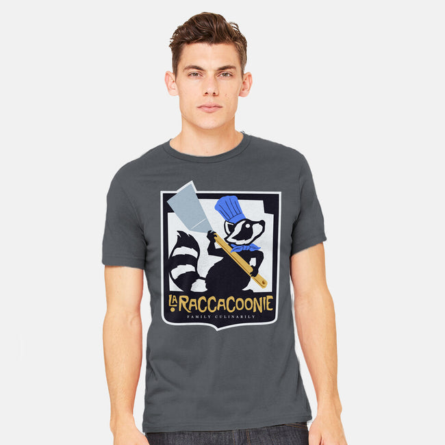 La Raccacoonie-Mens-Heavyweight-Tee-yellovvjumpsuit