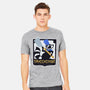 La Raccacoonie-Mens-Heavyweight-Tee-yellovvjumpsuit