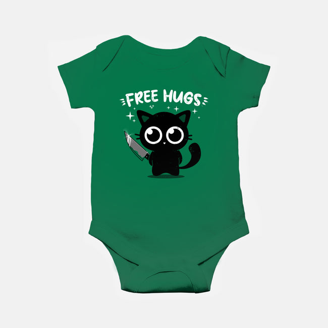 Free Kitty Hugs-Baby-Basic-Onesie-erion_designs