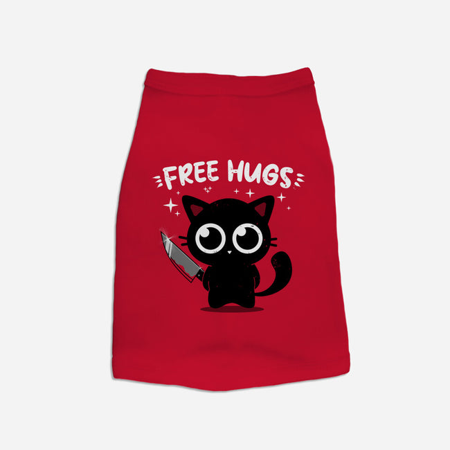 Free Kitty Hugs-Dog-Basic-Pet Tank-erion_designs