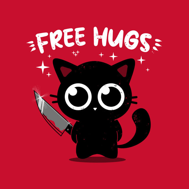 Free Kitty Hugs-None-Glossy-Sticker-erion_designs