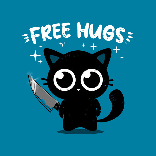Free Kitty Hugs-None-Glossy-Sticker-erion_designs