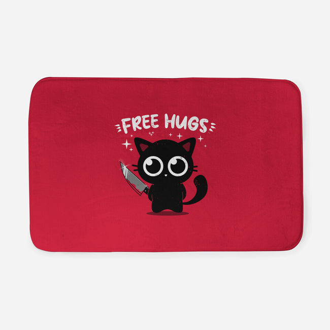 Free Kitty Hugs-None-Memory Foam-Bath Mat-erion_designs