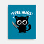 Free Kitty Hugs-None-Stretched-Canvas-erion_designs