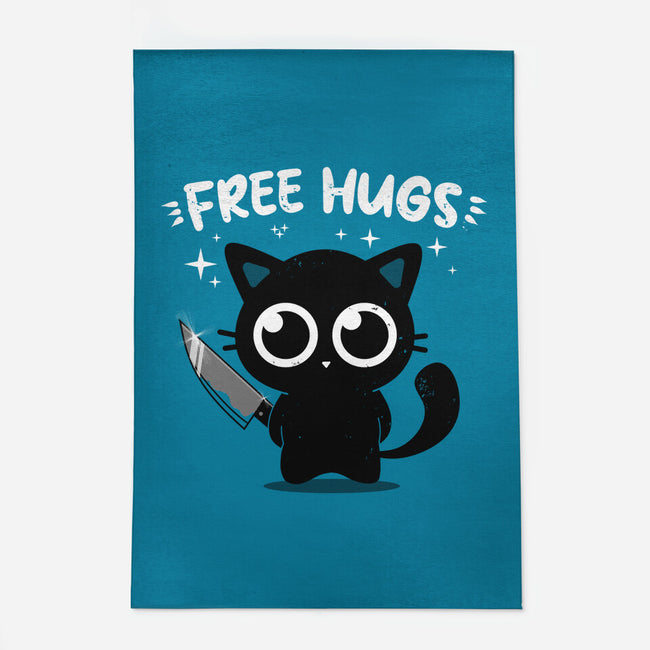 Free Kitty Hugs-None-Indoor-Rug-erion_designs