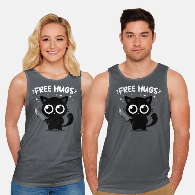 Free Kitty Hugs-Unisex-Basic-Tank-erion_designs