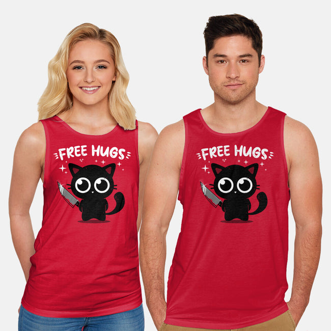 Free Kitty Hugs-Unisex-Basic-Tank-erion_designs