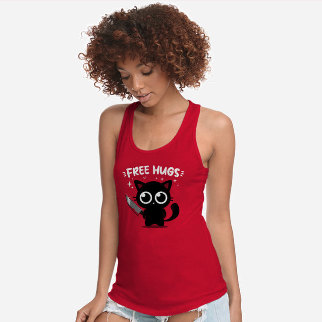 Free Kitty Hugs-Womens-Racerback-Tank-erion_designs