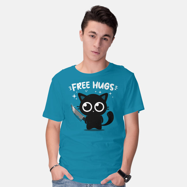 Free Kitty Hugs-Mens-Basic-Tee-erion_designs