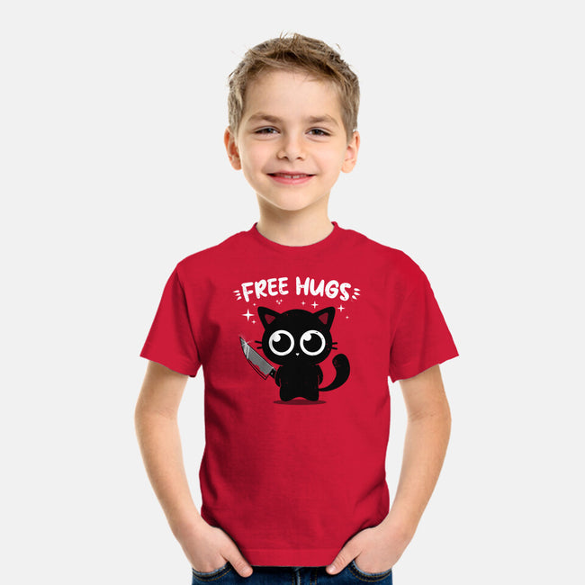 Free Kitty Hugs-Youth-Basic-Tee-erion_designs