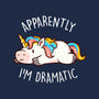 Apparently I'm Dramatic-Womens-Fitted-Tee-eduely