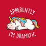 Apparently I'm Dramatic-Womens-Fitted-Tee-eduely