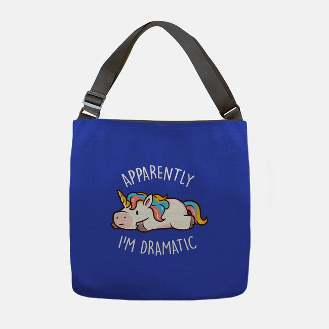 Apparently I'm Dramatic-None-Adjustable Tote-Bag-eduely