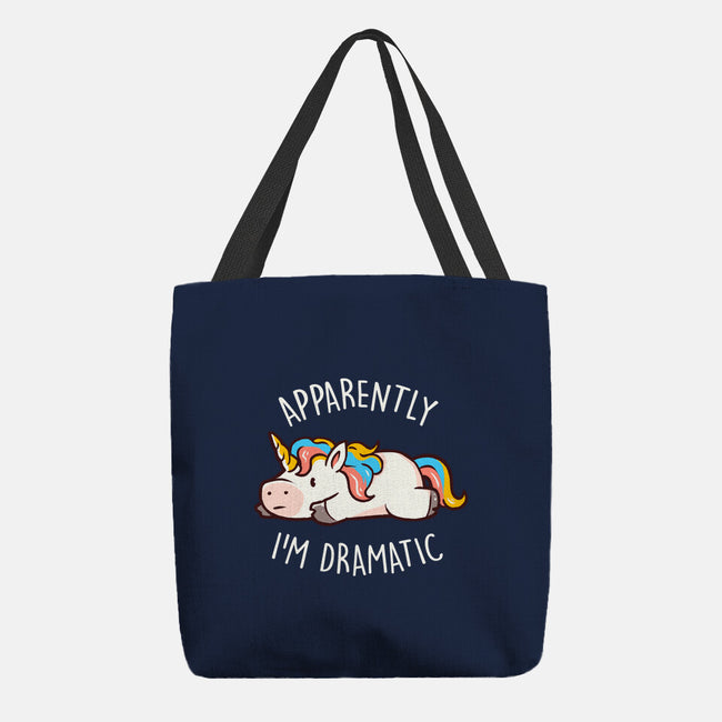 Apparently I'm Dramatic-None-Basic Tote-Bag-eduely