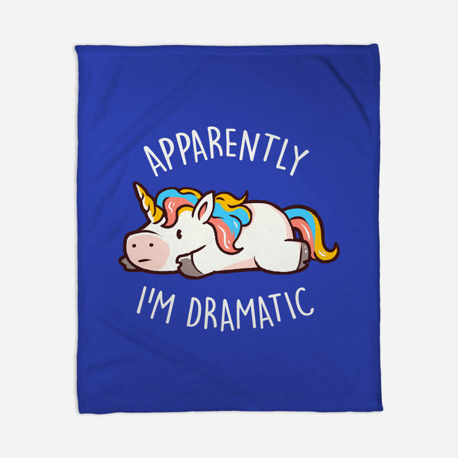 Apparently I'm Dramatic-None-Fleece-Blanket-eduely