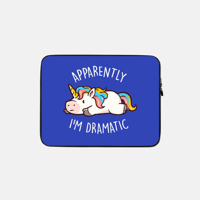 Apparently I'm Dramatic-None-Zippered-Laptop Sleeve-eduely