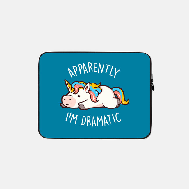Apparently I'm Dramatic-None-Zippered-Laptop Sleeve-eduely