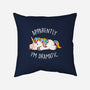 Apparently I'm Dramatic-None-Removable Cover w Insert-Throw Pillow-eduely