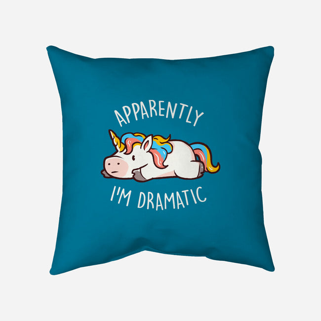 Apparently I'm Dramatic-None-Removable Cover w Insert-Throw Pillow-eduely