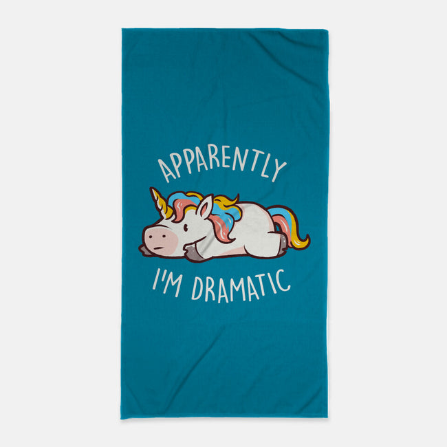 Apparently I'm Dramatic-None-Beach-Towel-eduely