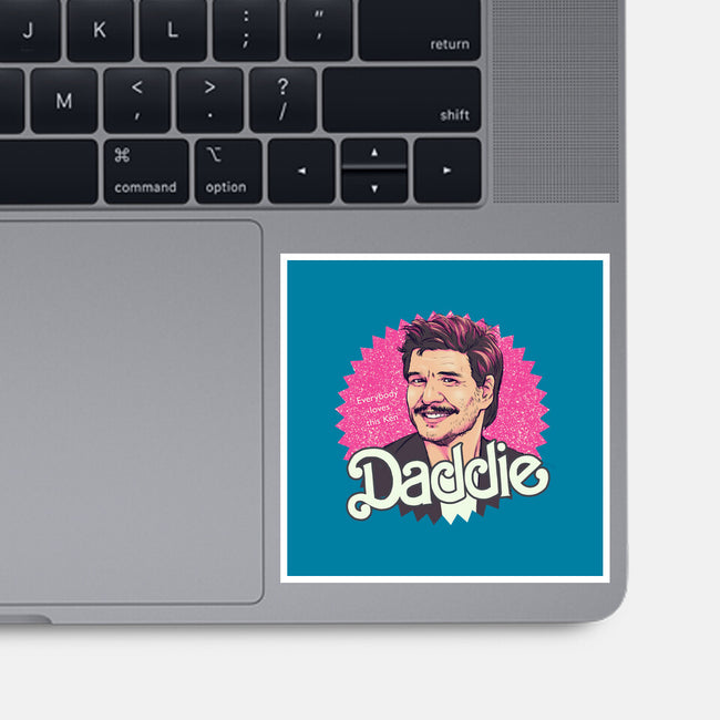 Daddie-None-Glossy-Sticker-Geekydog