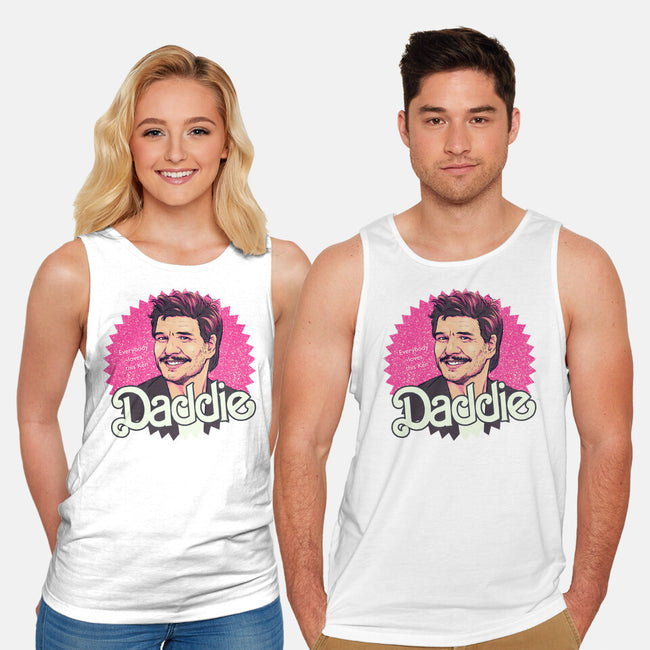 Daddie-Unisex-Basic-Tank-Geekydog