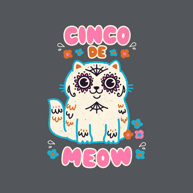 Cinco De Meow-None-Glossy-Sticker-Weird & Punderful