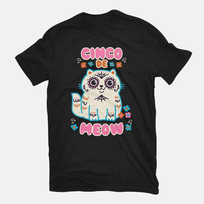 Cinco De Meow-Womens-Fitted-Tee-Weird & Punderful