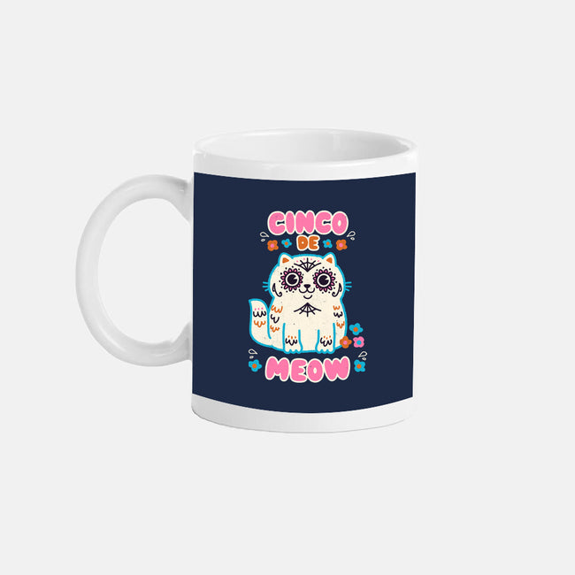 Cinco De Meow-None-Mug-Drinkware-Weird & Punderful