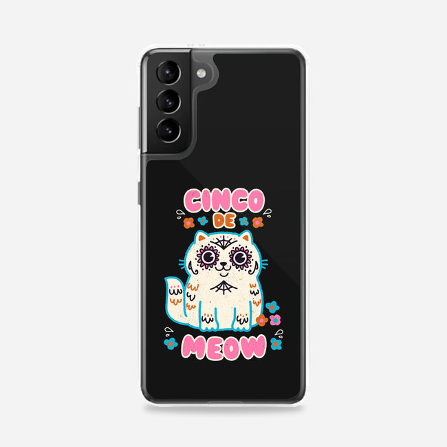 Cinco De Meow-Samsung-Snap-Phone Case-Weird & Punderful