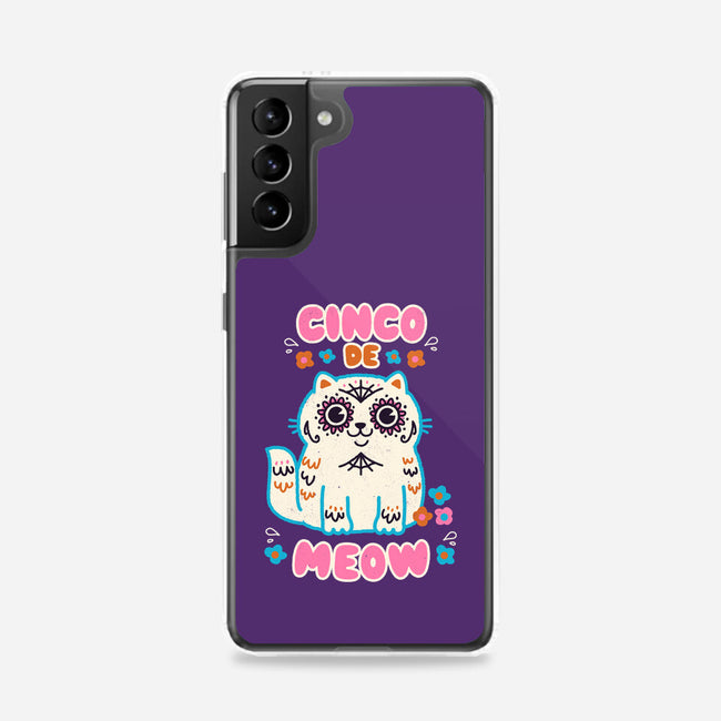 Cinco De Meow-Samsung-Snap-Phone Case-Weird & Punderful