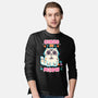 Cinco De Meow-Mens-Long Sleeved-Tee-Weird & Punderful