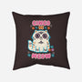 Cinco De Meow-None-Removable Cover-Throw Pillow-Weird & Punderful