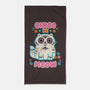 Cinco De Meow-None-Beach-Towel-Weird & Punderful