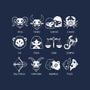 Black Zodiac-None-Adjustable Tote-Bag-xMorfina