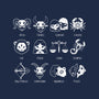 Black Zodiac-None-Removable Cover w Insert-Throw Pillow-xMorfina