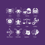 Black Zodiac-None-Removable Cover w Insert-Throw Pillow-xMorfina