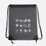 Black Zodiac-None-Drawstring-Bag-xMorfina