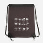 Black Zodiac-None-Drawstring-Bag-xMorfina