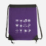 Black Zodiac-None-Drawstring-Bag-xMorfina