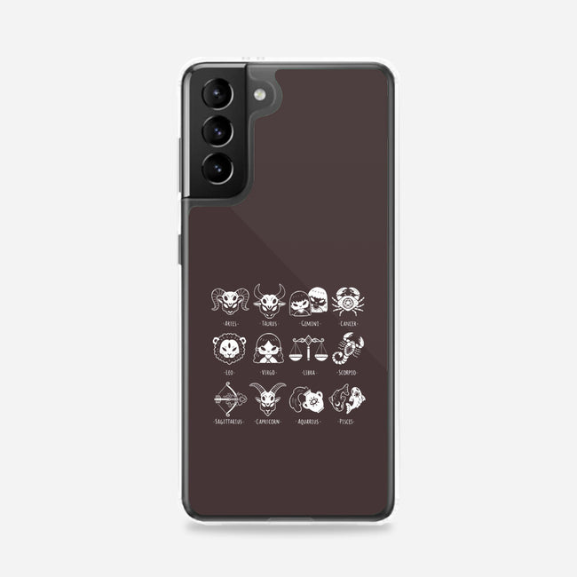 Black Zodiac-Samsung-Snap-Phone Case-xMorfina