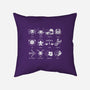 Black Zodiac-None-Removable Cover w Insert-Throw Pillow-xMorfina