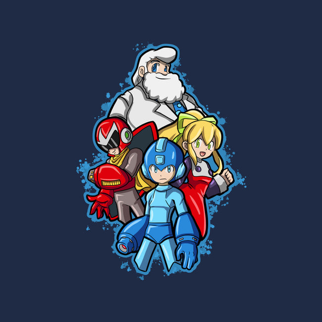 My Robot Family-Unisex-Pullover-Sweatshirt-nickzzarto