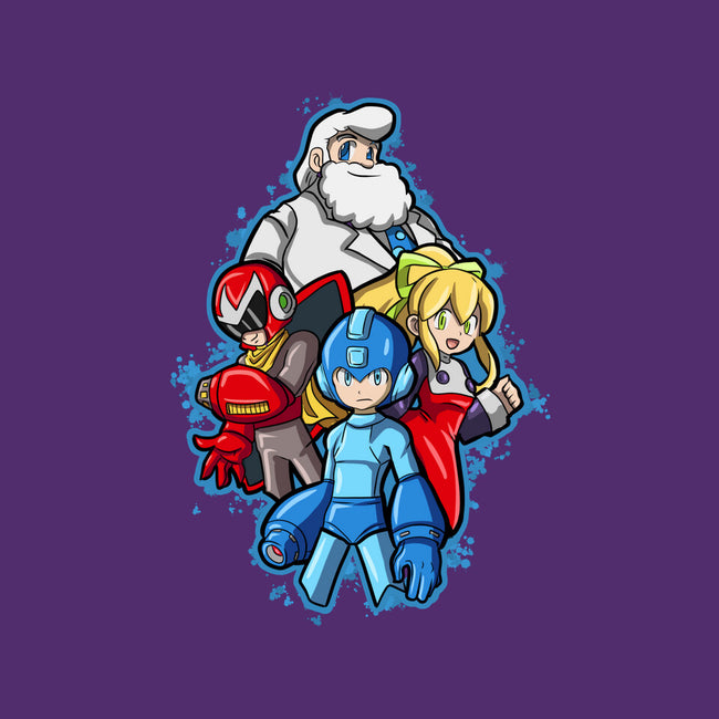 My Robot Family-None-Drawstring-Bag-nickzzarto