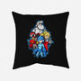 My Robot Family-None-Removable Cover w Insert-Throw Pillow-nickzzarto