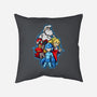 My Robot Family-None-Removable Cover w Insert-Throw Pillow-nickzzarto