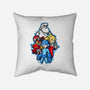 My Robot Family-None-Removable Cover w Insert-Throw Pillow-nickzzarto
