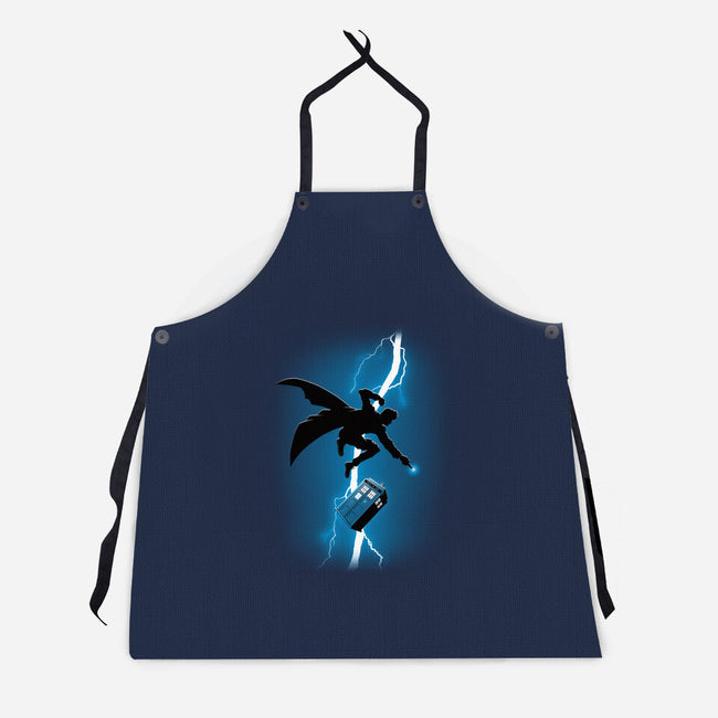 The Doctor's Return-Unisex-Kitchen-Apron-Art_Of_One