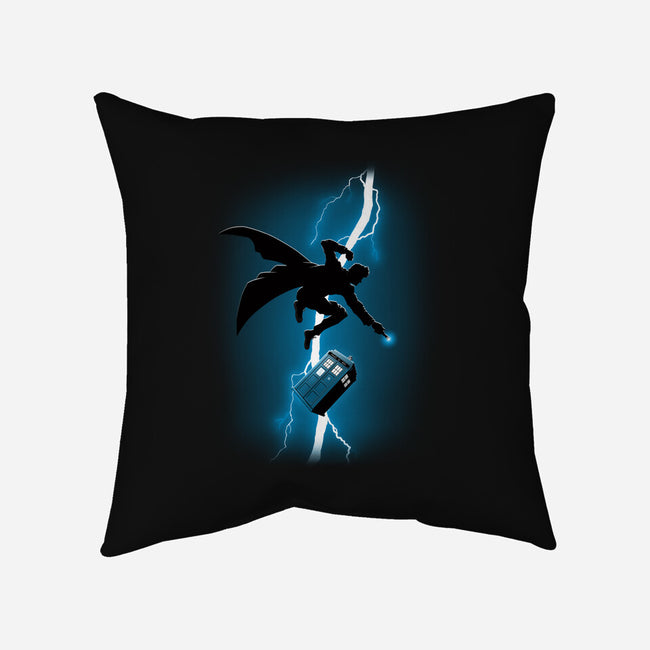 The Doctor's Return-None-Removable Cover-Throw Pillow-Art_Of_One