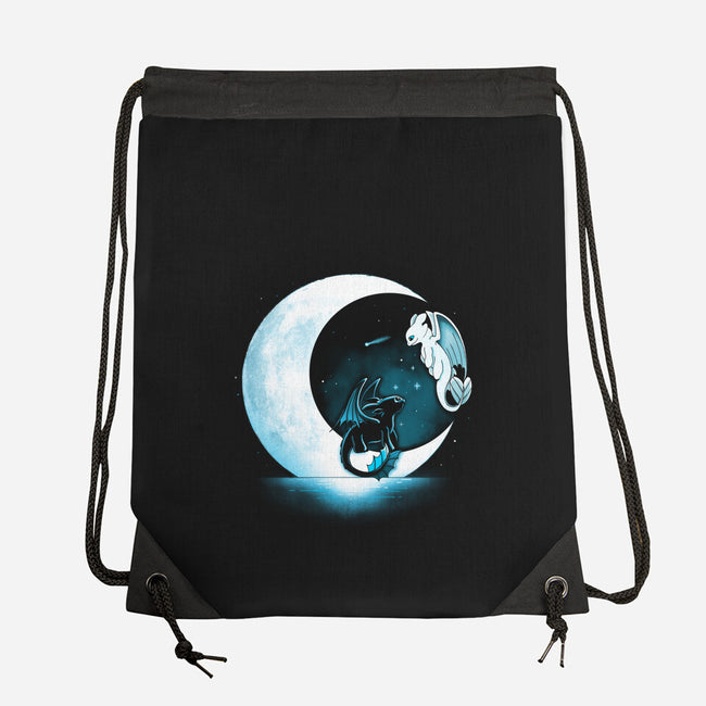 Dragons Moon-None-Drawstring-Bag-Vallina84